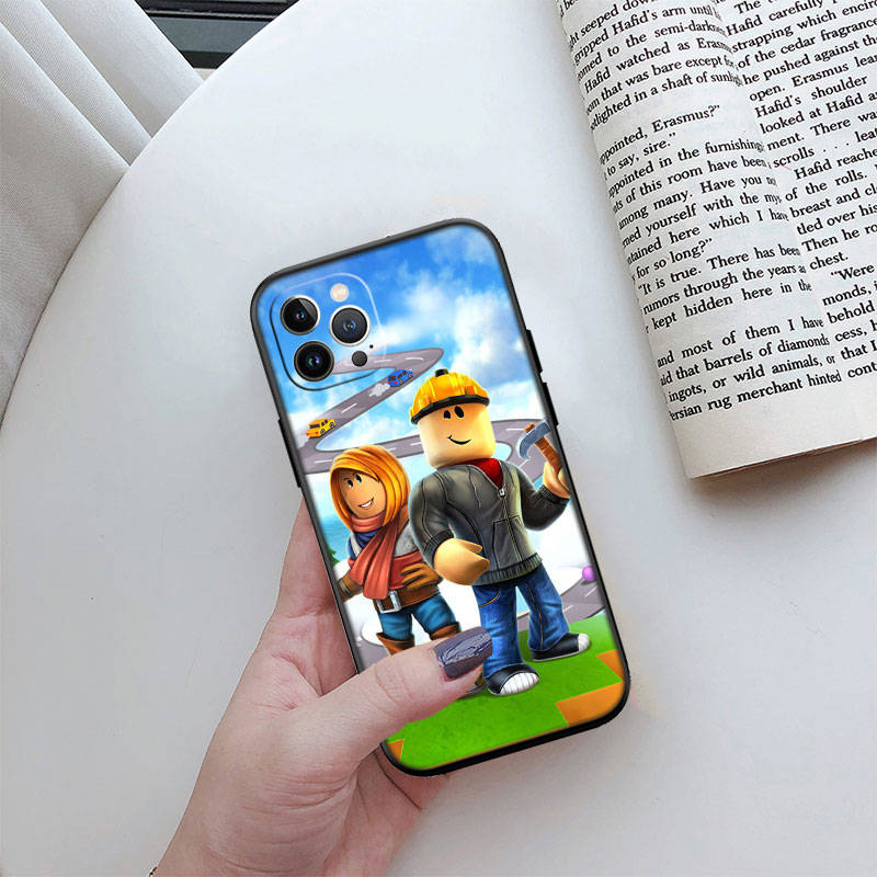 IR21 R-Robloxs Phone Shell Case for Redmi Note 12 12S 12C 13 13C 13R 14 14S 14R 14C Pro Max Plus A3 A3X A4 A5 11A 13X