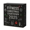 Christmas Tree Ornament Gym Advents Calendar Fitness Equipment Calendar  Festival Party Supplies