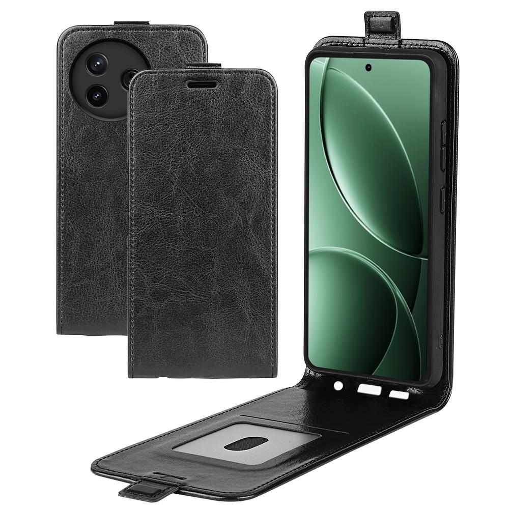 Etui dla Xiaomi Redmi K80 5G z przegródkami na karty, pionowo otwierane, skórzane etui na telefon