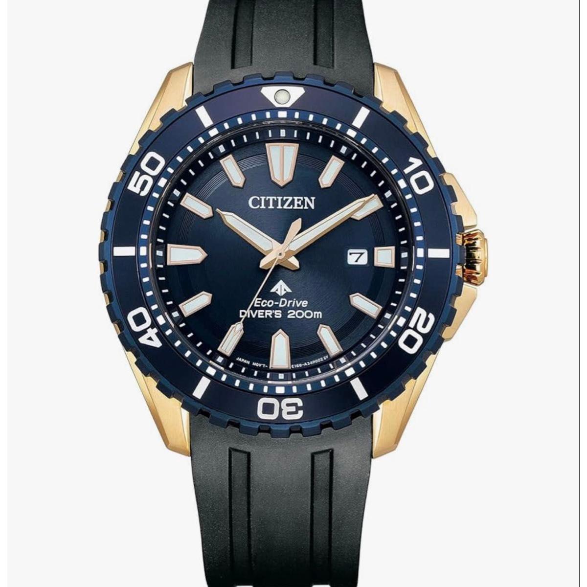 Citizen Promaster Marine Series Eco Drive Часы Бренд Мужские Дайверские Часы Солнечные CITIZEN