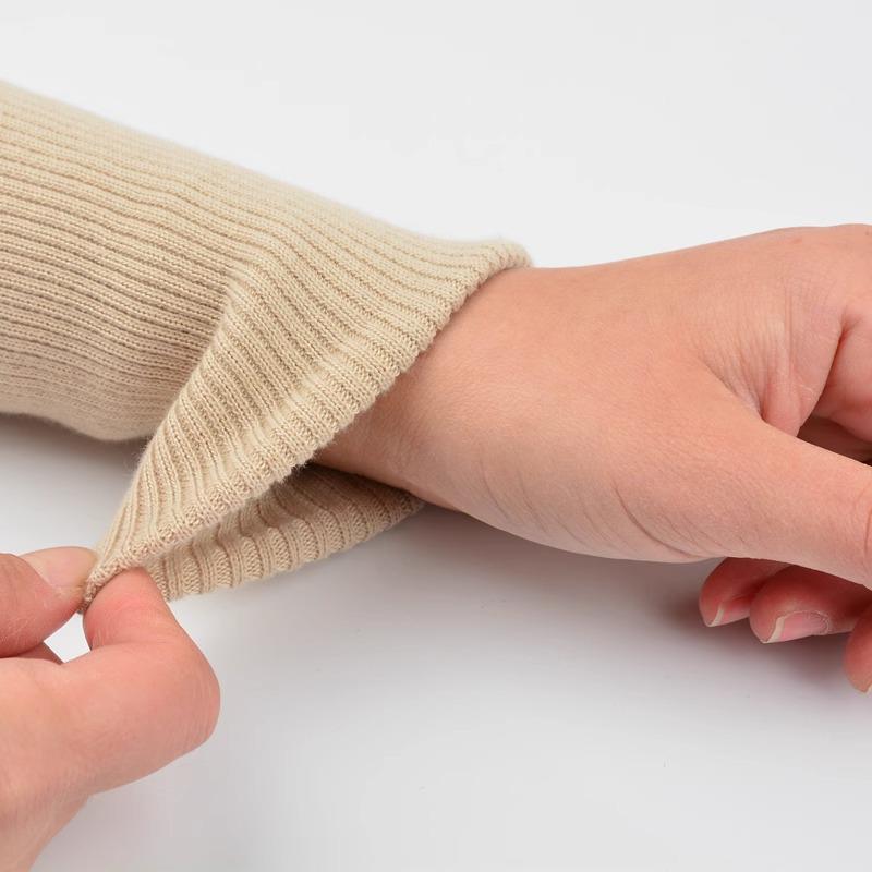 Children's Ribbed Elastic Band Sweatpants with Knitted Cuffs