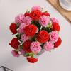 1Pc Easy To Maintain Fake Flower Anti-fall Plastic Photography Props Artificial Plant