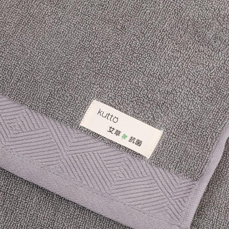 1Pc 34x75cm Solid Color Cotton Antibacterial Soft Water Absorbent Home Bathroom Adult Hand Towel