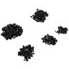 500pcs DIY Artificial Animal Eyes Black Flat Bottom Domed Sewing Crafting Buttons for Doll Kid Toys 