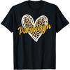 Pittsburgh Herz Leopard Frau Mädchen Frauen Kinder T-Shirt