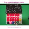 Palline da Biliardo Mini Snooker LISM
