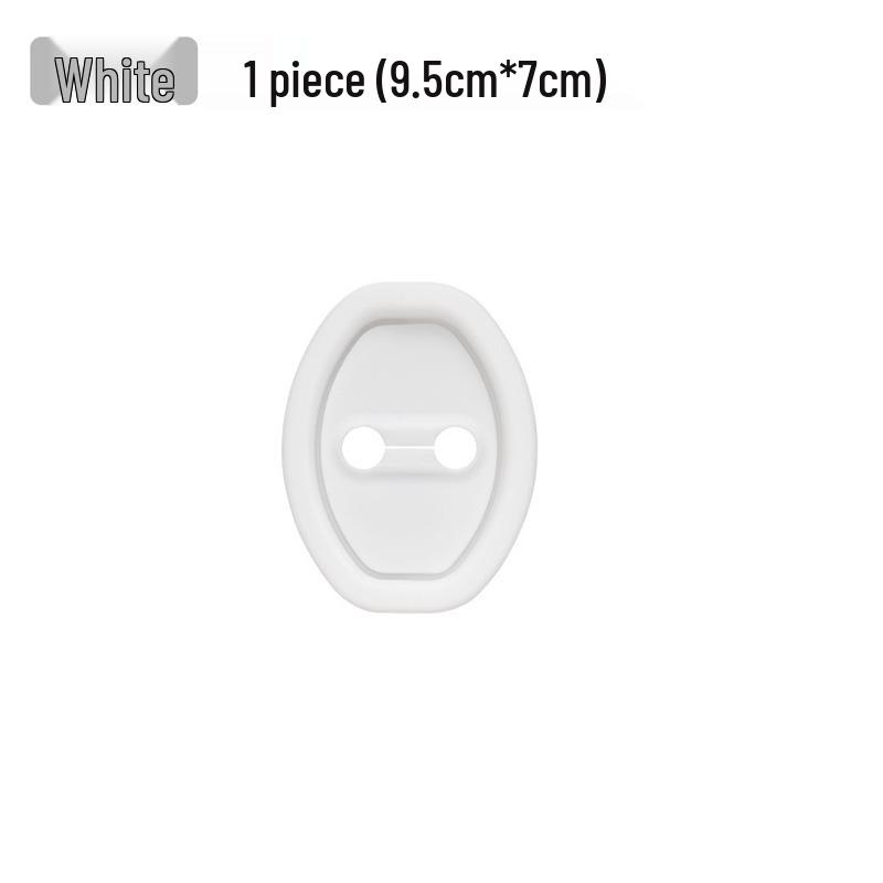 Universal Silicone Car Door Lock Cover - Anti-rust, Silent, Interior Accessory
