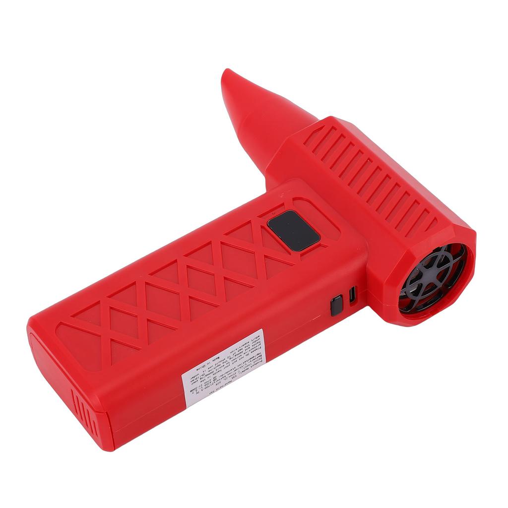Duster LED Digital Display High Power High Speed Portable Electric   Blower Duster with Emergency Light for Outdoor Travel