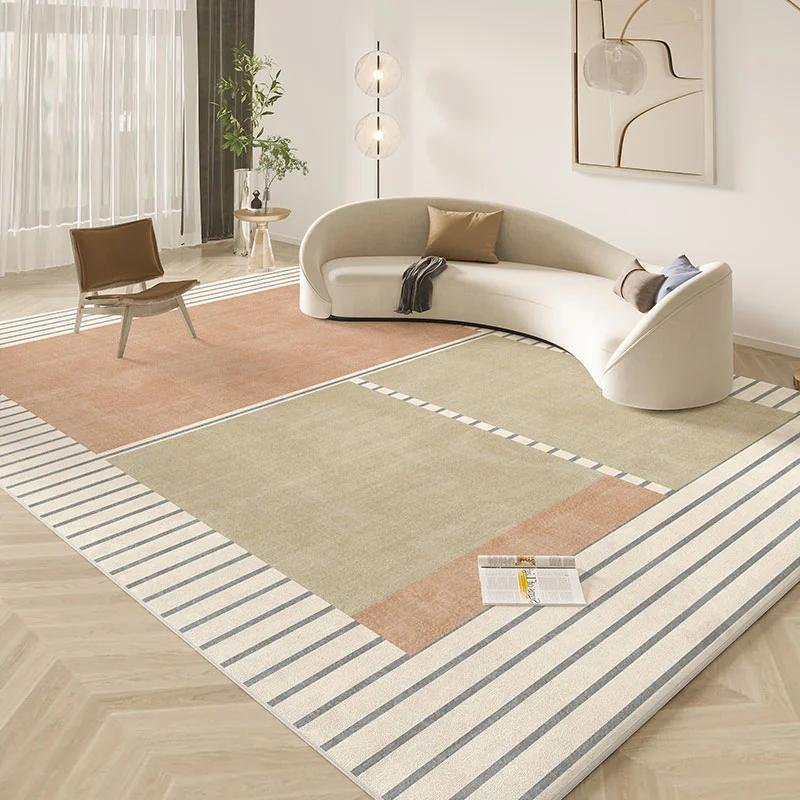 Wabi-sabi Style Living Room Decoration Plush Carpet Light Luxury Rugs for Bedroom Fluffy Soft Thick Rug Home Washable Floor Mat