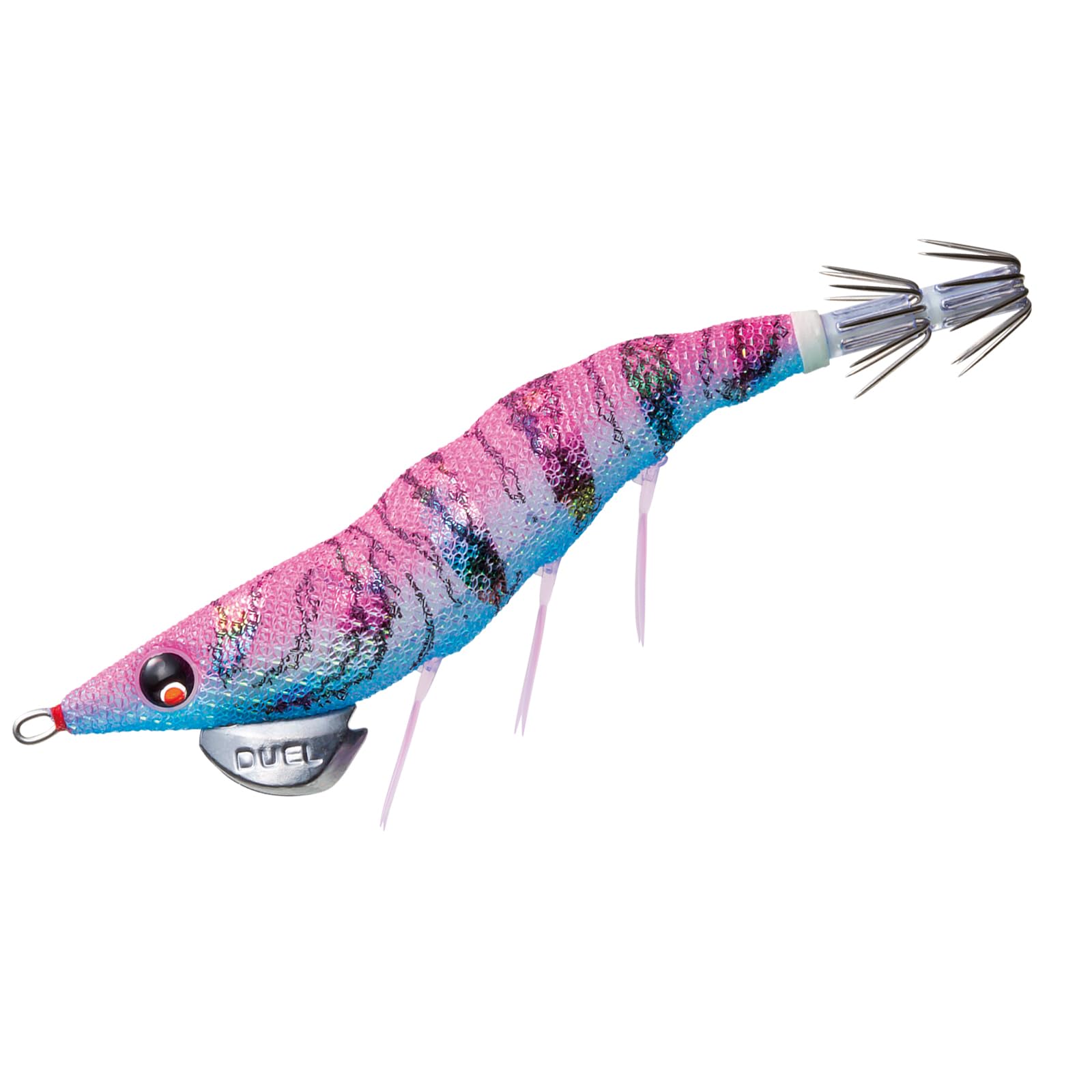 

DUEL Dart Master Squid Lure Blue Luminous Marble Pink Compatible with Squid Fishing Fishing and Fishing EZ-Q (Size 2.5, Weight 10g) - (A1725-BLMP) -