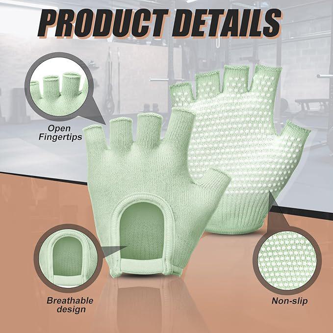 Non-slip Yoga & Cycling Sports Gloves - Pilates Equipment Accessories