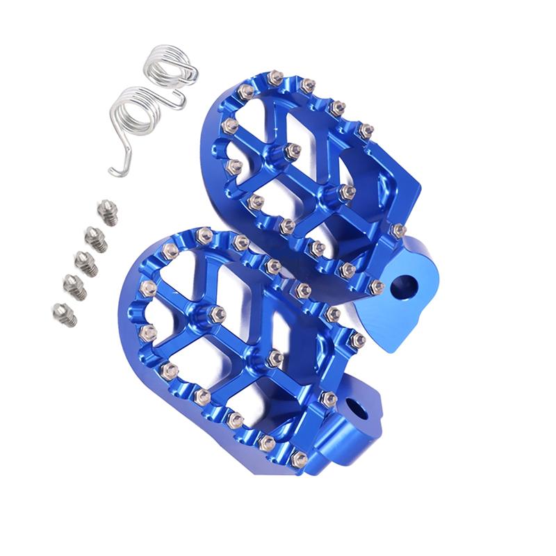 NEW-Motorcycle CNC Foot Pegs For YZ65 YZ85 Rests Footpegs Footrests Rests Footpegs Footrests For Anti-Slip Foot Pe