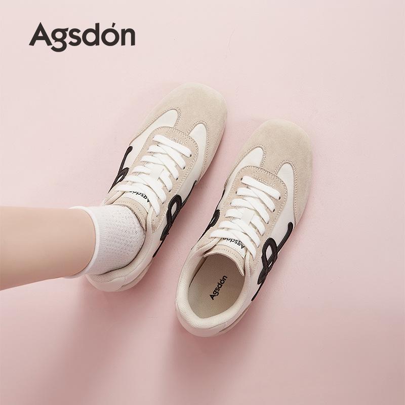 Augustine Ballet Style German Training Shoes Women's 2025 Autumn New Dopamine Fashion Soft-soled Forrest Gump Shoes Sneakers