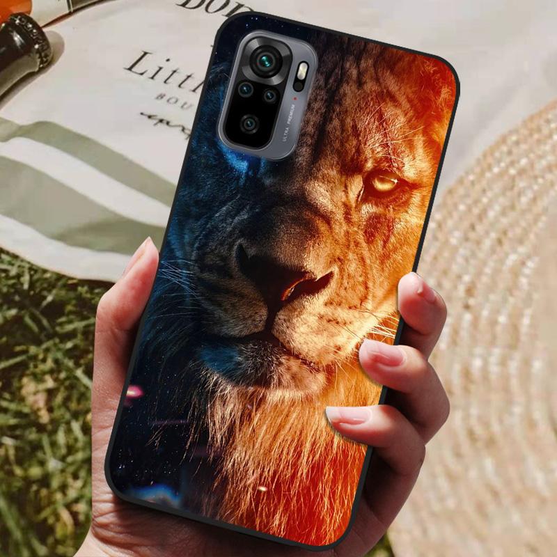 For Xiaomi Redmi Note 10 Case 4G 5G Cover For Redmi Note 10 Pro Global Phone Back Cover for Redmi Note10 Pro 10S Bumper Funda