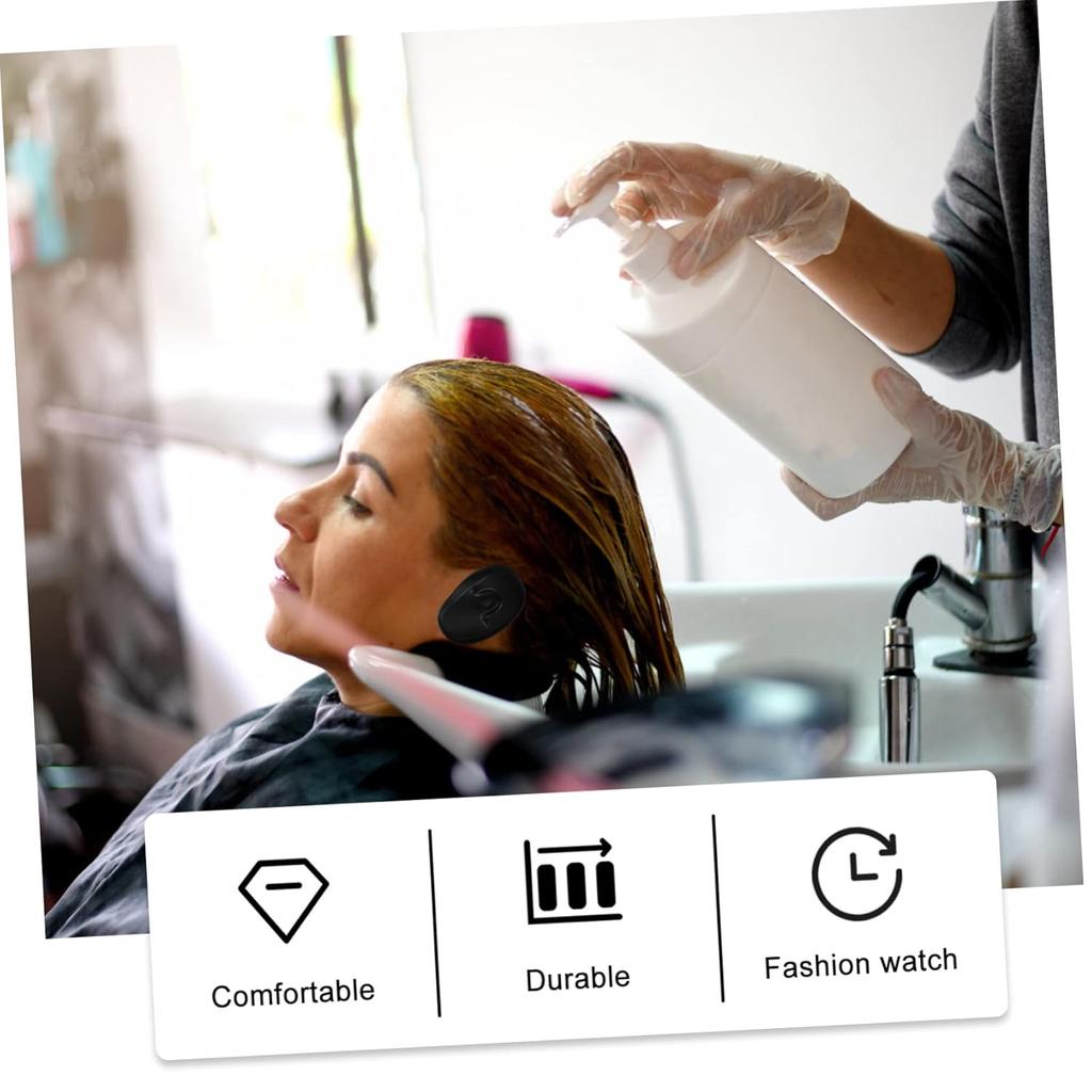 Silikon Ohrenschutz Haarfärbemittel Färben Ohrenschützer Wasserdicht Dusche Ohrenschützer 2 Stück Ohrenschützer Kappen Salon Styling Zubehör
