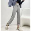 Autumn Winter Thickening Warm Streetwear Trousers Women Sweatpants Baggy Fashion Harajuku Casual Solid Color Simple Pencil Pants