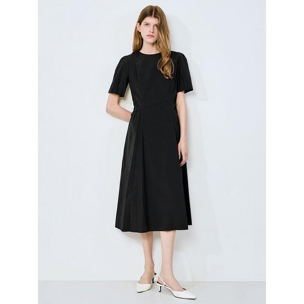 She S miSS  Volume Pin Tuck inciSion dreSS Swwopo22150