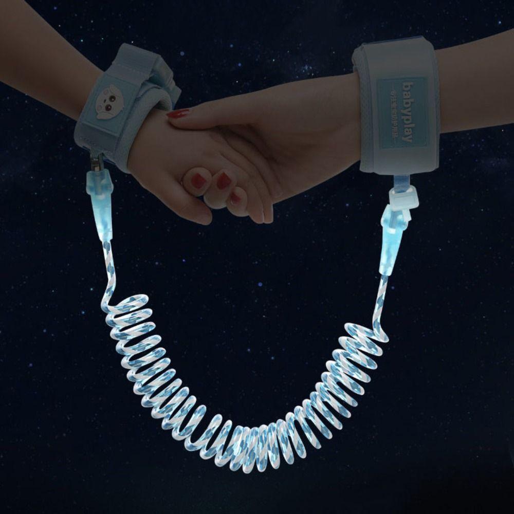 Bracelet Baby Link Traction Rope Elastic Children Safety Harness Anti-lost Wrist Link Band  Toddler