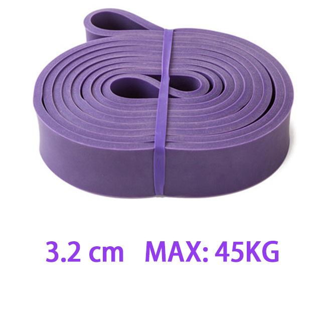 Pevné latexové posilovací gumy Domácí posilovací gumy pro odporový trénink Protahování těla Domácí cvičení 15 lb až 125 lb