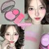 HERORANGE Two Tone Blush Matte Texture Natürlich aufhellende Rouge-Palette