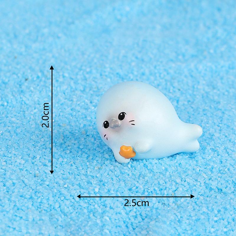 

1 шт. домашний мини-мультяшный тюлень животное мох микро-ландшафтный орнамент растения бонсай автомобиль украшение своими руками