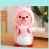 Süßer verwandelbarer Wasserotter Milchtee Plüschtier Puppe Für Mädchen Best Friends Geschenk