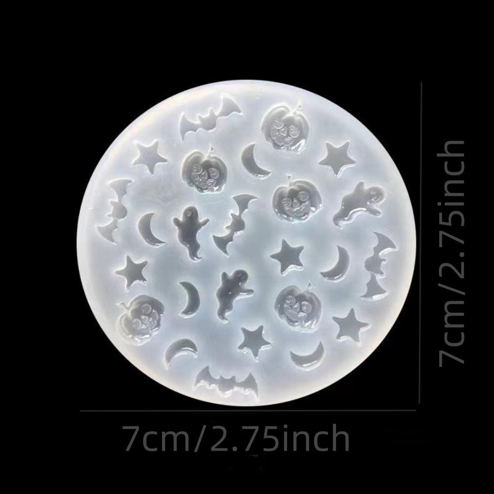 Nailart Halloween Mold 3d Carving Silicone Mould Template DIY Manicure Deco Tool