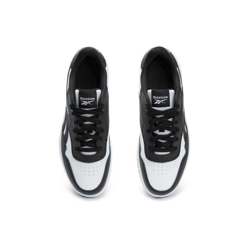 Reebok BB 1000 Low Top Basketball Shoes Unisex Black White Color Scheme Sneakers 100211081