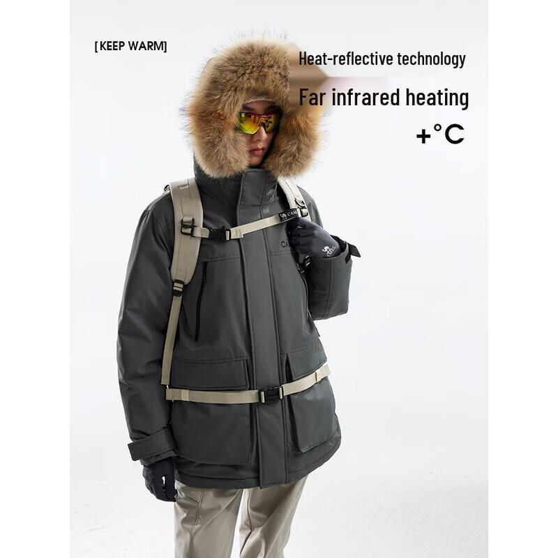 Camel Women s Warm Down Parka S