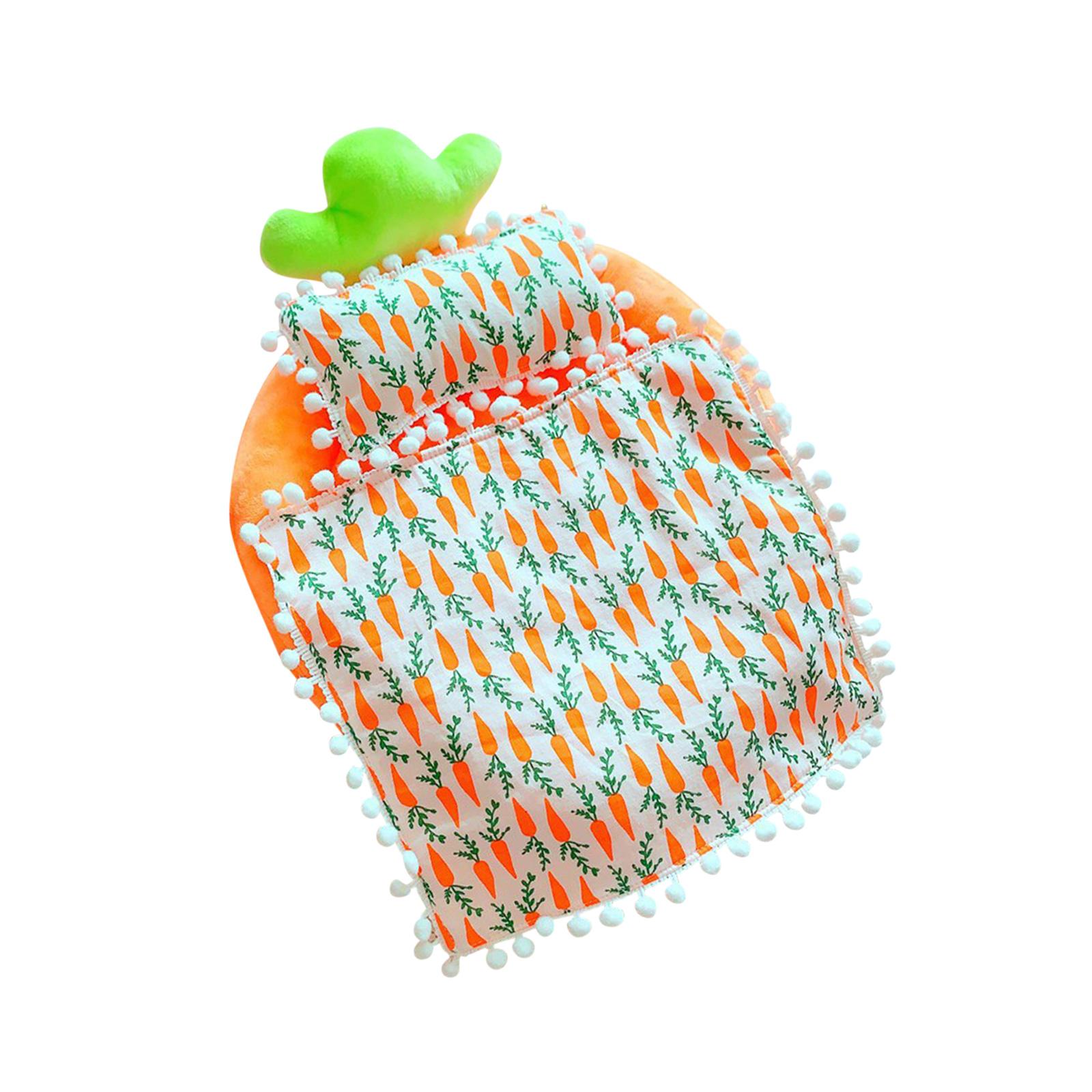 

Кукольная кроватка, Набор из трех предметов с подушкой и одеялом, Разноцветный на выбор, Аксессуары для кукольного домика One Size оранжевый