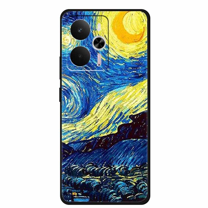 For Realme 14 Case Soft TPU Black Silicone Cover for Realme 14 5G Global RMX5070Soft Case Shockproof Cover RMX5070 Oppo Realme14