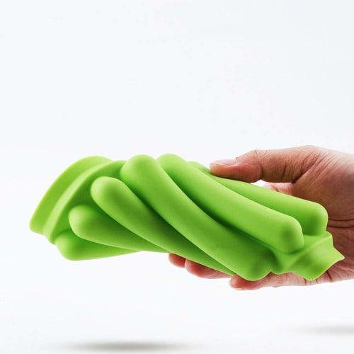 Sausage Molds, DIY Sausage Molds, Silica Gel Sausage Molds, Silica Gel Kitchen Supplies, DIY Food Cooking Aids, 6 Molds per Pack (Green)