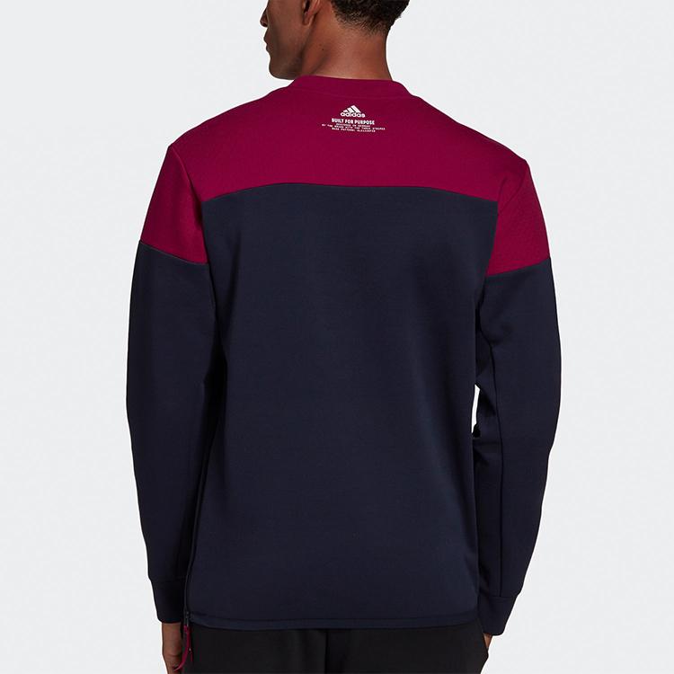 Adidas ZNE Crew Neck Sweatshirt Men Sweatshirt Blue GM6540
