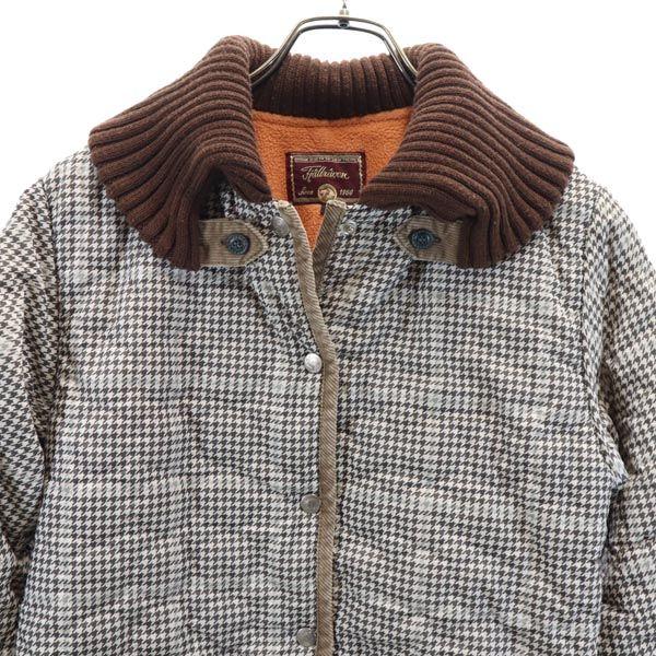 Fjallraven Przeszywana kurtka w zygzakowaty wzór Lekko ocieplana podszewka z polaru Damska Używana