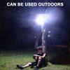 Camping Fan with LED Light Camping Tent Light Type C USB Charging Market Booth Fan Light with Hook 2 In 1 for Hiking Camping