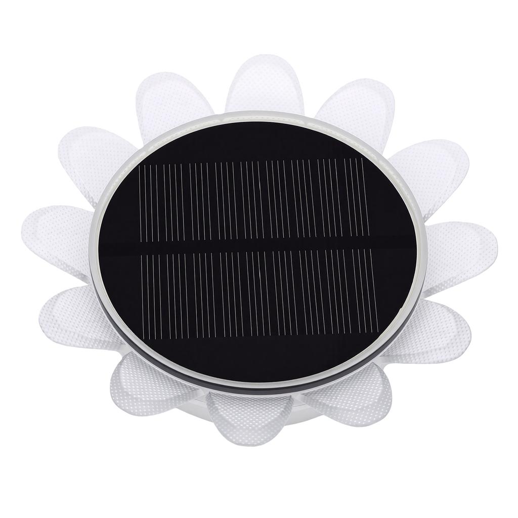 Solar Floating Pool Lights Sunflower Shaped Solar Powered Floating Pond Lights for Spa Bath Garden Decor