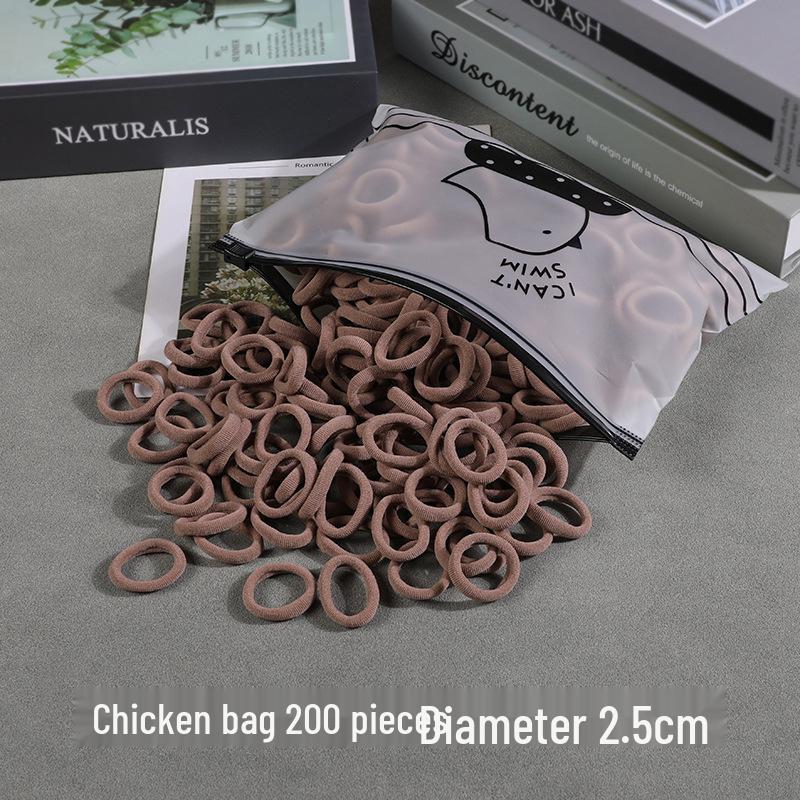 High-Elasticity Hair Ties for Girls - Gentle on Hair, Perfect for Children's Hairstyles