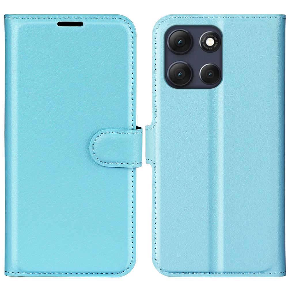 For Motorola Moto G86 Power 5G Case Litchi Texture Shockproof Leather Wallet Phone Cover