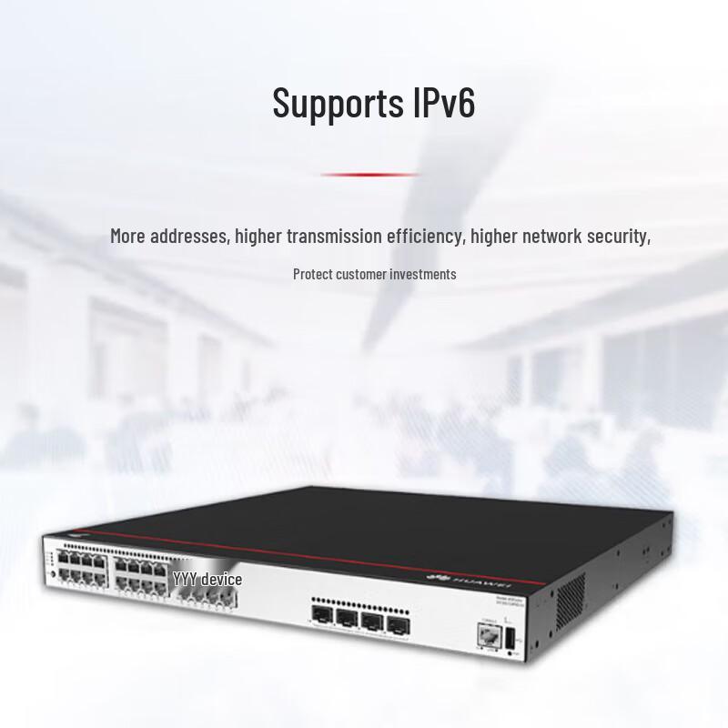 Huawei Kunling S5735S-S24P4X-A3 24-Port Layer 3 Managed PoE Switch