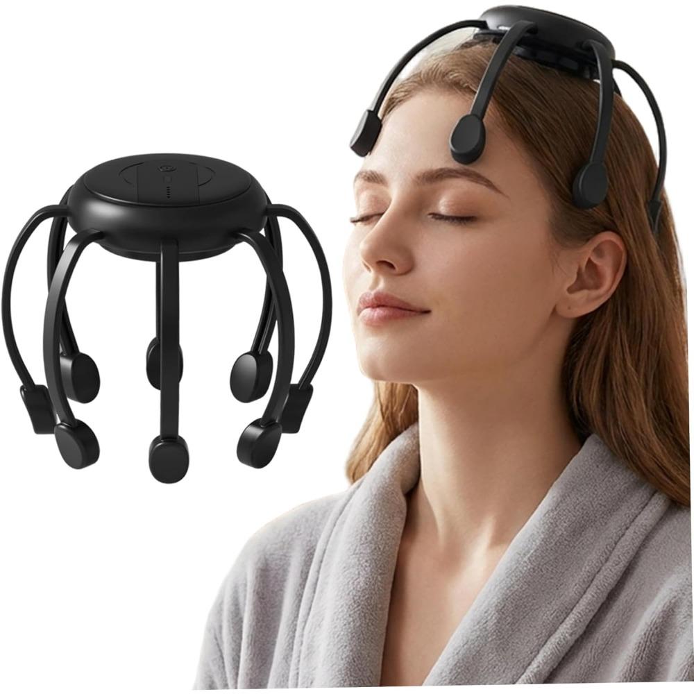 

Electric Scalp Massager, 8-Claw & 5-Mode Head Massage Stress & Fatigue Relief Vibrating Automatic Head Massager for Women, Men Pack of 1