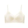 Breathable Seamless Jelly Strip Soft Support Tank Bra, Anti-Sag Side Gathering Cool Comfort Wireless Women's Bra