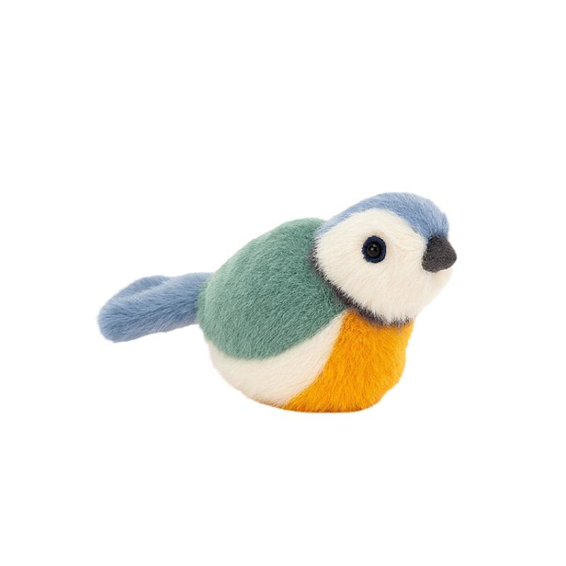 

JELLYCAT bird series animal blue cute doll plush doll 10cm high Box Not Included