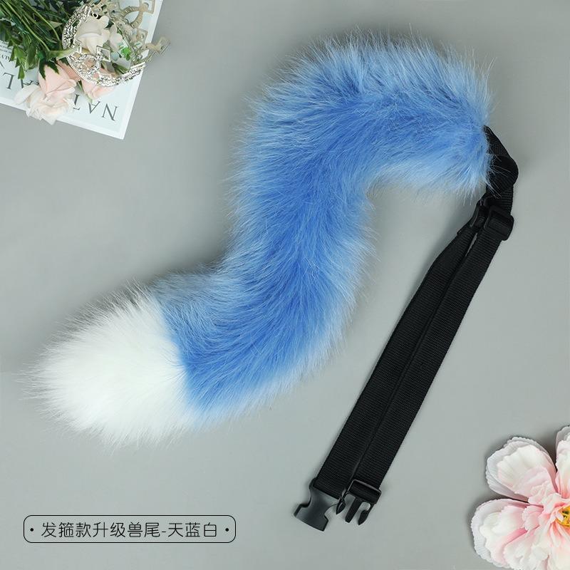 A Piece of Lolita Jewelry, Handmade Simulation Headband, Upgraded Beast Tail Clothing Accessories, Plush Accessories.