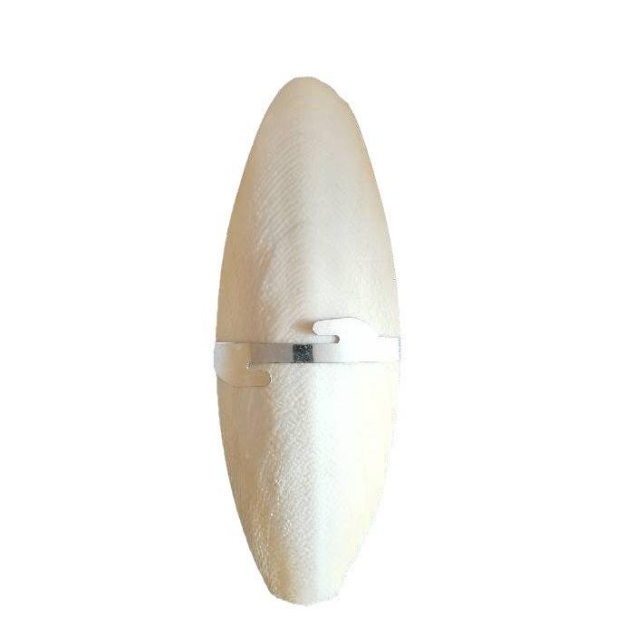 Natural Cuttlefish Bone for Birds 11-13cm Size Random Shape Durable Mineral Supplement for Beak Maintenance and Dental Care