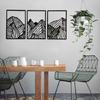 Metal Wall Hangings Pendants Create Stylishs Atmospheres for Bedroom Decors