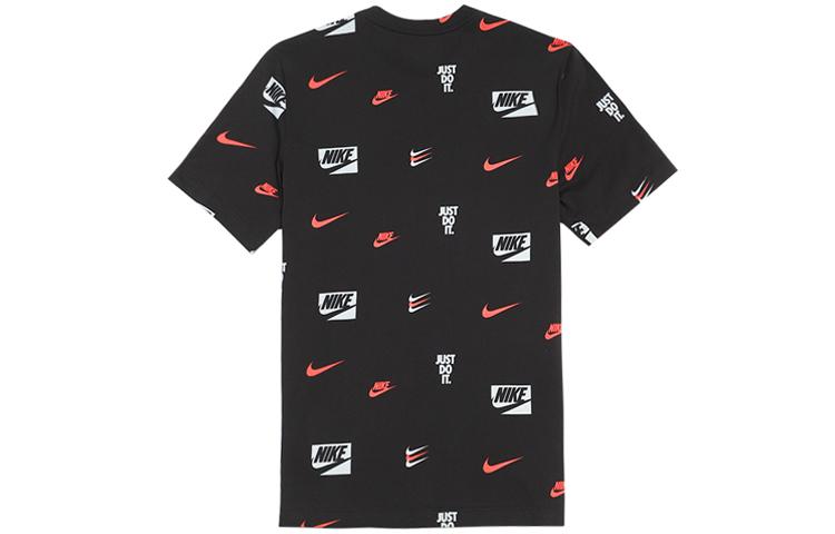 Nike T Shirts Men's Crew Neck Moderate Straight Fit CV8963-010