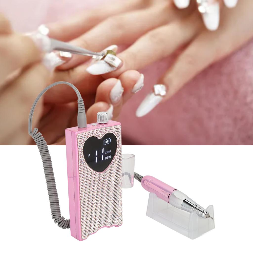 Manicure Grinding Machine Rechargeable Portable Multi Functional Electric Nail Drill Machine 100?240