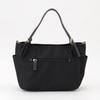 Labagagery Polyester Canvas 2-Way Mini Tote Bag B008703 Black (10)