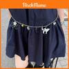 Retro Melad Cat Buckle Leather Belt For Women Punk Y2k Street Fashion