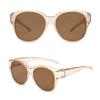 Fashion Large Frame Sunglasses Cover Over Myopia Prescription Glasses Portable Men Women Vintage Fishing Driving Eyewear